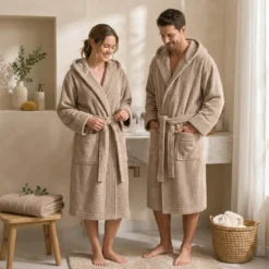 Accappatoio Ambrosiana Spugna LUX: Il Comfort della SPA a Casa