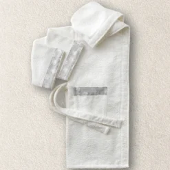Accappatoio BABY in spugna SOGNO Gabel bianco