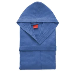Accappatoio UNISEX GABEL nido d'ape GOLF bluette Cotone