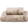 Alviero Martini coppia di asciugamani set 1+1 GEO SAFARI beige