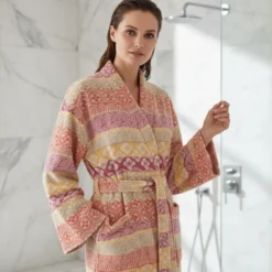 Bassetti Accappatoio sciallato donna in spugna Granfoulard HANAMI 41