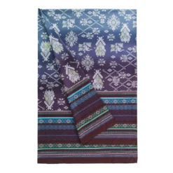 Bassetti Granfoulard OLBIA B1 copritutto Telo Arredo sui toni del blu