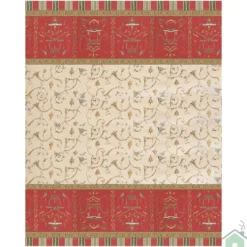 Bassetti Granfoulard Telo arredo Copritutto OPLONTIS 8 270x270 cm Bordeaux