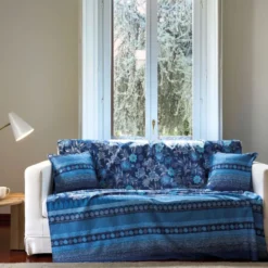 BASSETTI | Granfoulard Varigotti B1 270x270 Telo Arredo floreale