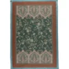 Bassetti Plaid Indian Roses V1 Petrolio 135x190 - Eleganza Floreale Granfoulard