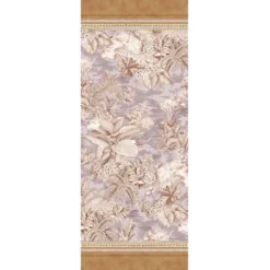 Bassetti Runner Boboli G1 Rosa Grigio 50x150 cm in Cotone