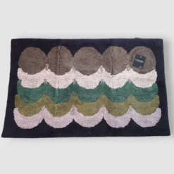 CARRARA Tappeto bagno in cotone 1500 gr MADRID verde