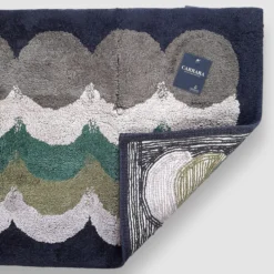 CARRARA Tappeto bagno in cotone 1500 gr MADRID verde
