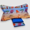 Completo Lenzuola in cotone Singolo Jungle animali per bambini