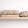 Completo lenzuola singole in caldo cotone invernale tricot biscotto