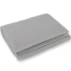 Coperta di Lana singola una piazza SOMMA Daisy 160x210 Fumo