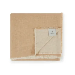 Coperta lana merino lavabile Lanerossi beige 240x260 matrimoniale