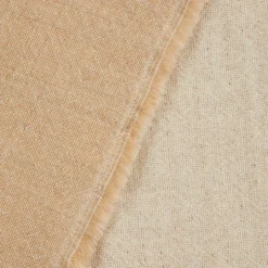 Coperta lana merino lavabile Lanerossi beige 240x260 matrimoniale