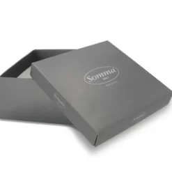 Coperta SOMMA Ecuador bianco e grigio singola Pied de Poule