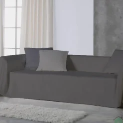 Copridivano copritutto telo Panama RARUS 170x300 cm - antracite