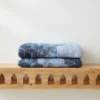 Copriletto primaverile trapuntato matrimoniale GABEL Decò blu