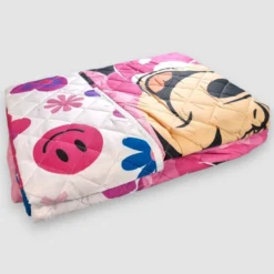 Copriletto Singolo Disney Minnie Trapuntato Primaverile