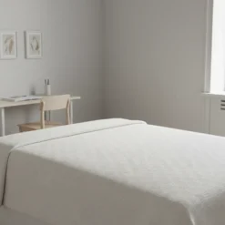 Copriletto Singolo Gabel Hugo grigio | 100% Cotone Naturale