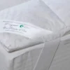 Coprimaterasso topper in piumino d'oca piazza e mezza 120x190 Cinelli