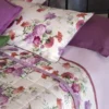 Copripiumino con federe Matrimoniale FAZZINI in raso Summer rosa