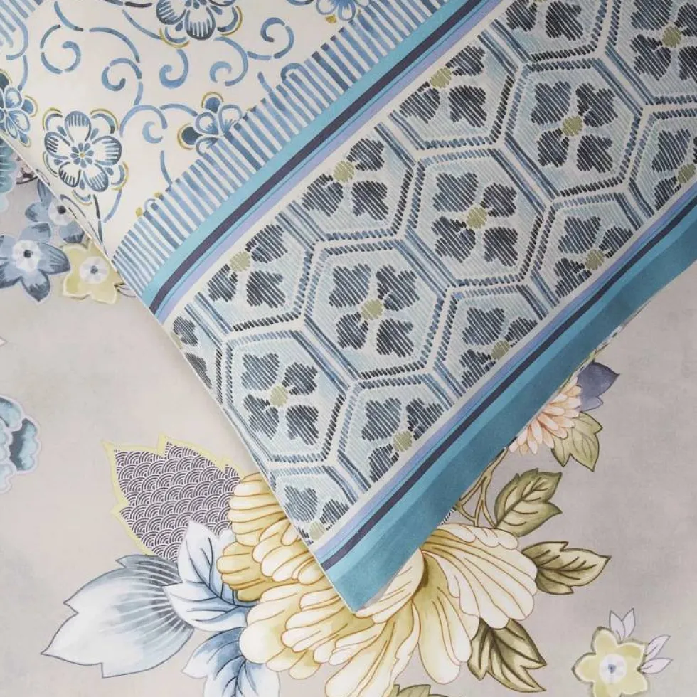 Copripiumino in raso Granfoulard Bassetti Matrimoniale Hanami G1