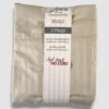 Copripiumino matrimoniale con federe LUXEA NO-STIRO corda jacquard