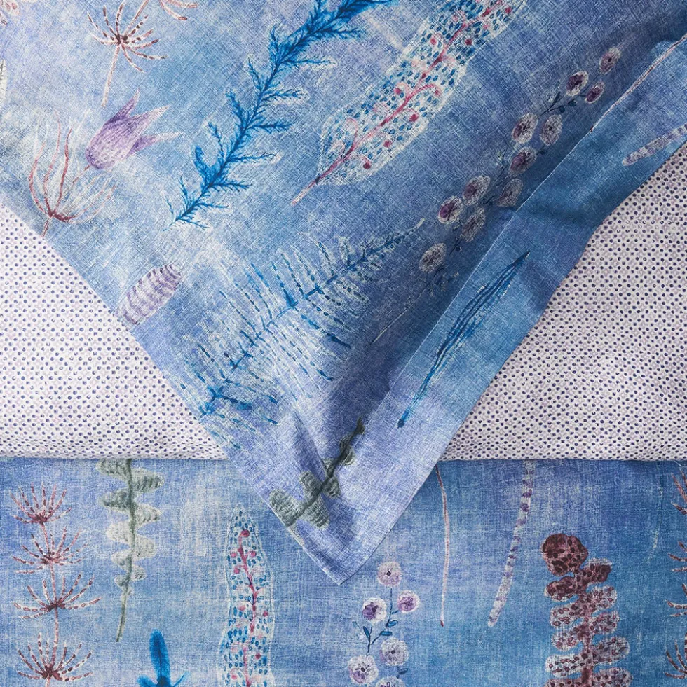 Copripiumino Matrimoniale Raso ZUCCHI Orione BLU