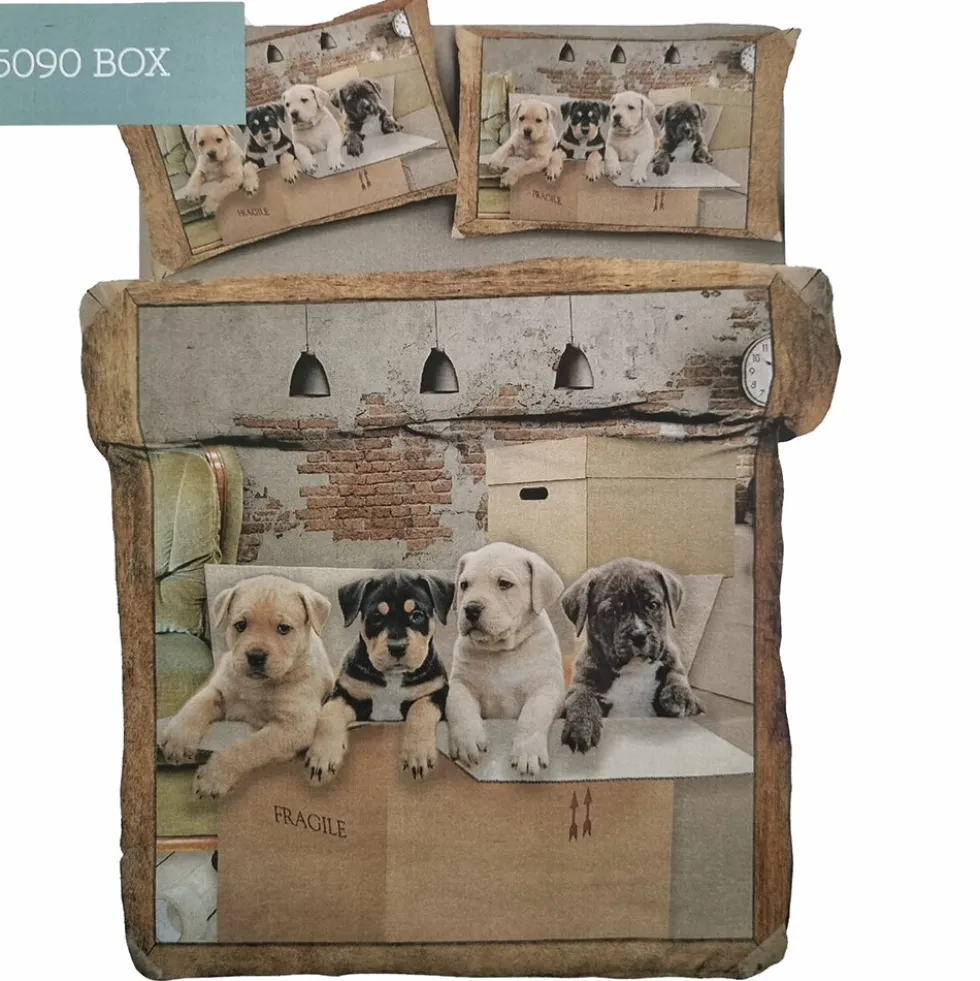 Copripiumino Matrimoniale ZAMBAITI Box CAGNOLINI
