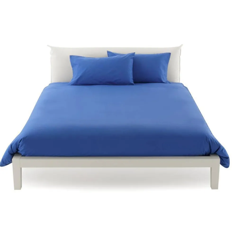 Copripiumino MAXI 270x270 copritrapunta matrimoniale in cotone ISTAR bluette