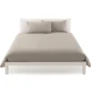 Copripiumino MAXI 270x270 copritrapunta matrimoniale in cotone ISTAR tortora