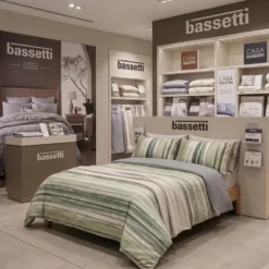 Copripiumino Singolo completo Bassetti Extension V1 Verde e Tortora