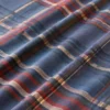 Copripiumone piazza e mezza Bassetti Kilt B2 scozzese turchese
