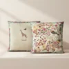Cuscino Arredo Borbonese Garden Turchese 45x45 | Design esotico