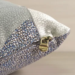 Cuscino Arredo Geometrico 45x45 - Borbonese OP Domino blu