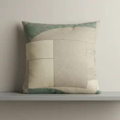 Cuscino decorativo da divano 45x45 Borbonese OP Domino verde