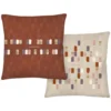 Cuscino decorativo 45x45 Borbonese Mosaico Blush OP in raso