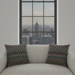 Cuscino decorativo 50x50 cm Missoni STRIDE interno in piuma