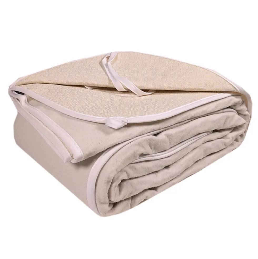 DAUNEX coprirete matrimoniale MAXI in feltro antiscivolo con lacci 170x195
