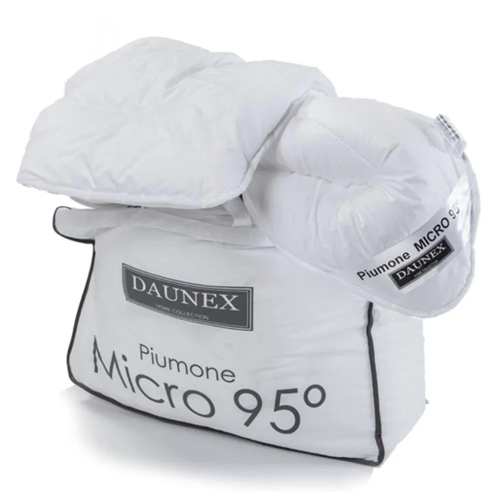 Daunex piumino Anallergico micro 95° Warm - 1 piazza 155x200 cm
