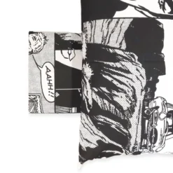 DIABOLIK Copripiumino in cotone completo singolo Bianco Nero