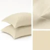 Federe Avorio Giotto Raso di cotone 300TC a 3 volani – BenasciuttiCasa Exclusive-2