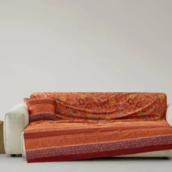 Granfoulard BASSETTI Telo arredo MAXI Varigotti O1 350x270 toni caldi