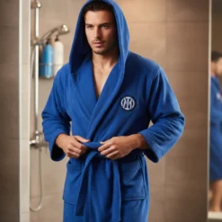 INTER Accappatoio microspugna salvaspazio originale FC Inter