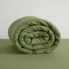 ISTAR Copripiumino matrimoniale MAXI Copritrapunta 270x270 verde