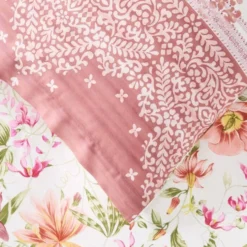 Lenzuola-copriletto Bassetti Casablanca P1 matrimoniale in cotone a fiori