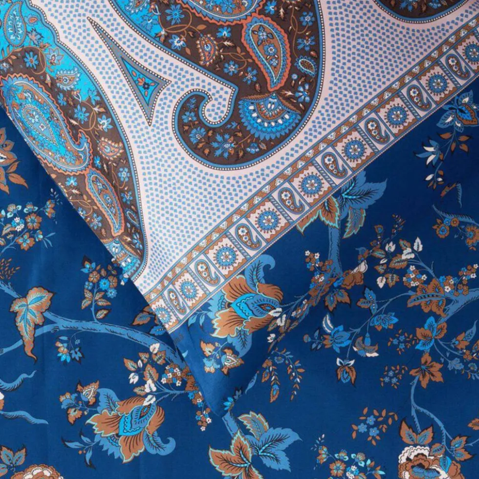 Lenzuola di raso Bassetti Granfoulard matrimoniale GENOVA B1