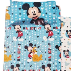 Lenzuola Disney Mickey Mouse Topolino in cotone per bambini