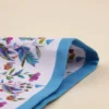 Lenzuola Matrimoniali completo 100% Cotone NOOR | Floreale Turchese