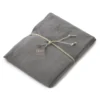 Lenzuolo con angoli Lino 100% FAZZINI Soffio Piombo