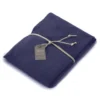Lenzuolo con angoli Lino 100% FAZZINI Soffio Blu